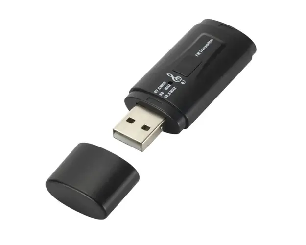 Transmitator receptor auto Techstar® M128, Bluetooth 5.0, Port USB, AUX 3.5 mm, Conectare la sistemul audio auto, Negru