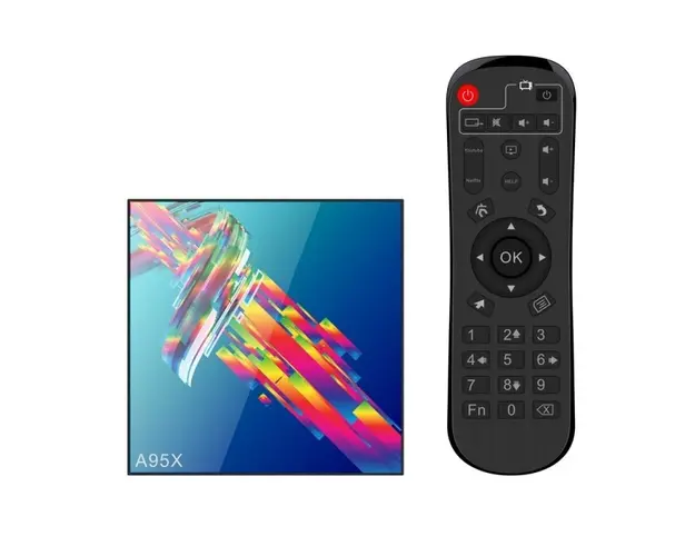 TV Box Techstar® A95X R3, Android 9, 2GB RAM, 16GB ROM, 4K HDR ,WiFi 5GHz, SPDIF, AV, RK3318