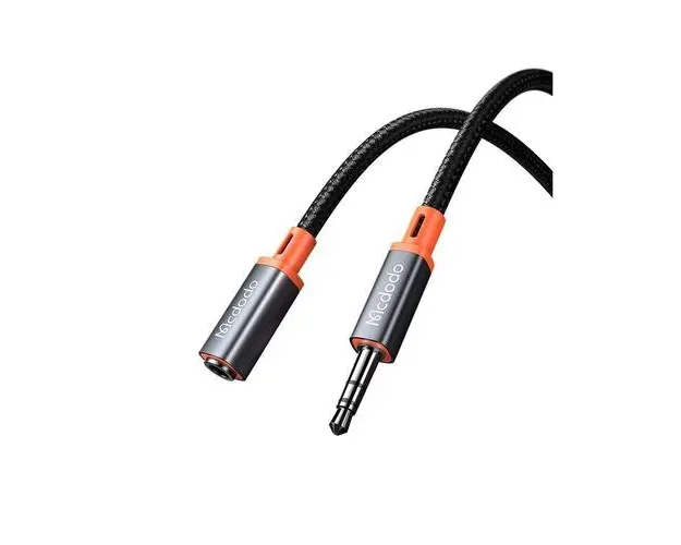 Cablu Jack 3.5mm - Jack 3.5mm Mcdodo Castle Series, 1.2m (Negru)