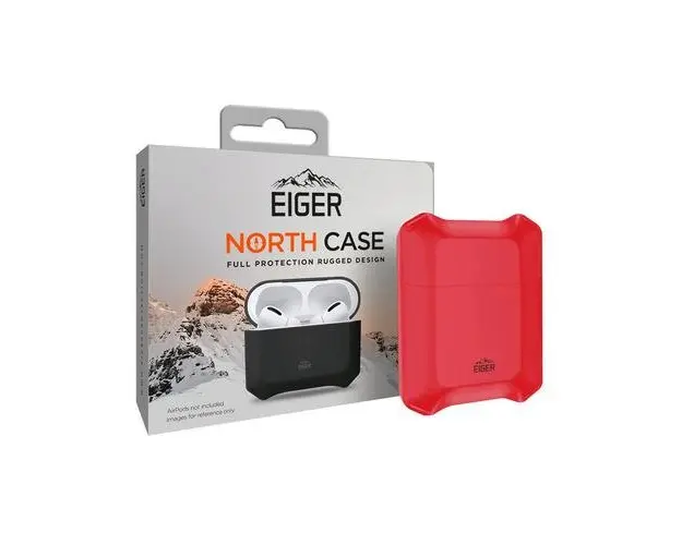 Husa Airpods Generation 1/2 Eiger North Case (Rosu)