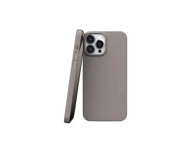 Husa Nudient, iPhone 13 Pro Max, Thin, MagSafe (Bei)