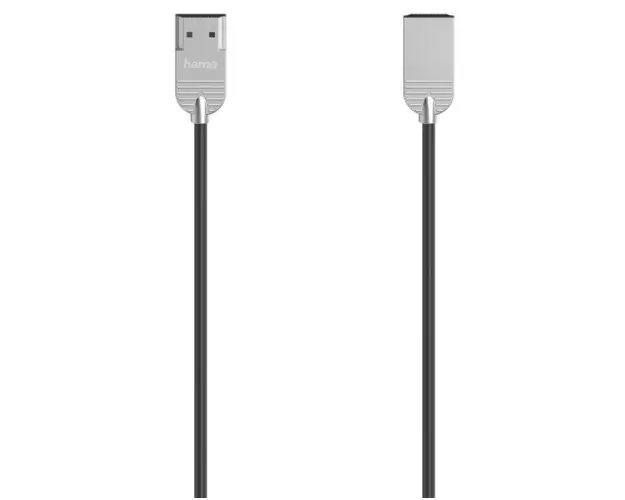 Cablu Hama 205021, HDMI - HDMI, 4k, Ethernet, 2 metri (Negru)