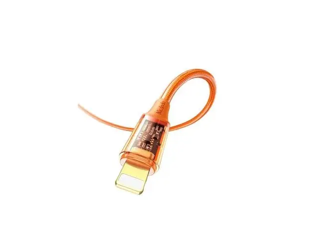 Cablu de date Mcdodo Amber Series Fast Charging Lightning, 1.2m (Portocaliu)