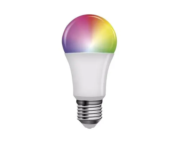 Bec inteligent LED LUXION Wi-Fi + Bluetooth, E27, 9W, RGBCW, Dimabil, Aplicatie