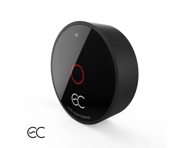Hub LIVOLO cu Protocol ZigBee EC, Control aplicatie & Wi-Fi (Negru)