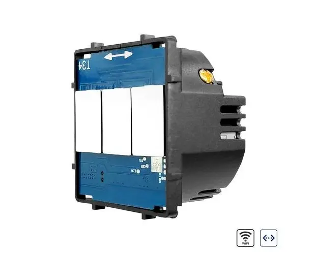 Modul Intrerupator Draperie Wi-Fi cu Touch LUXION
