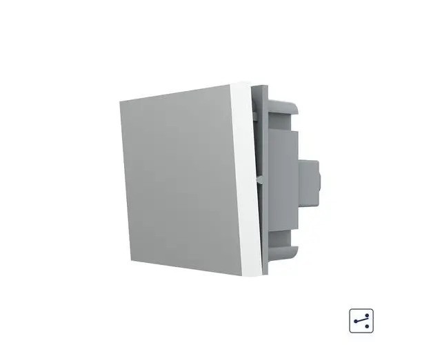 Modul Intrerupator Simplu Mecanic si Cap Scara LIVOLO (Gri)
