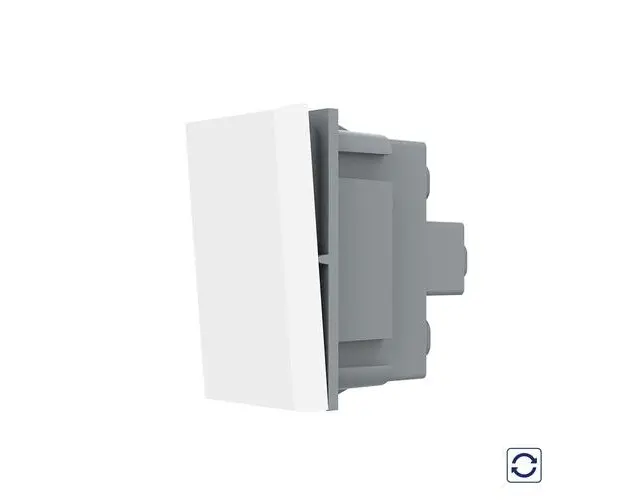 Modul Intrerupator Simplu Mecanic cu Reset LIVOLO - Serie Noua (Alb)
