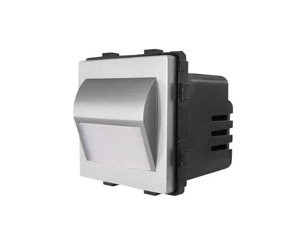 Modul Lampa de Veghe LED cu Lumina Alba - Neutra LUXION (Gri)