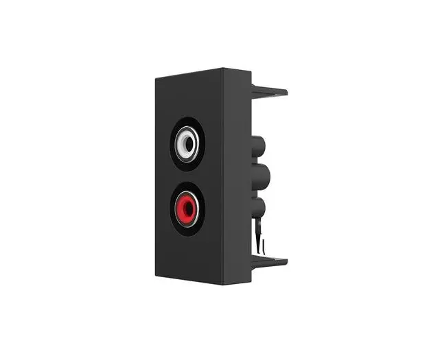 Priza audio Livolo (Negru)