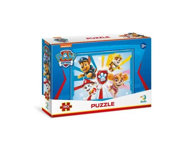 Puzzle - Patrula Catelusilor: Catelusi curajosi (30 piese)