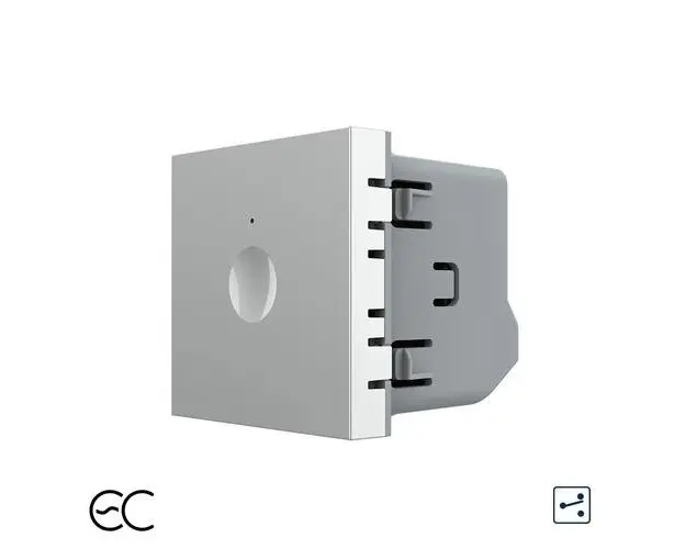 Modul Intrerupator Simplu Cap Scara / Cruce, ZigBee EC cu Touch LIVOLO - Serie Noua (Gri)