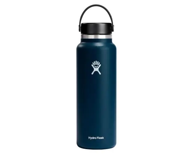 Sticla termos Hydro Flask Wide Mouth Indigo, inox, 1.18L