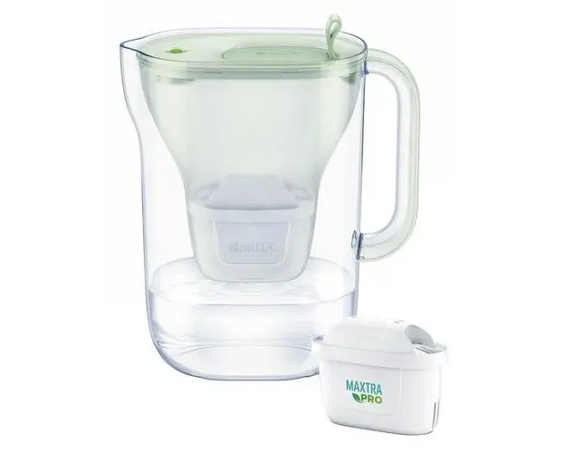 Cana filtranta BRITA Style Eco 2.4 L, cartus Maxtra PRO (Verde) 