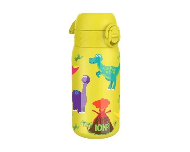 Sticla apa pentru copii Ion8 Dinosaurs, inox, 320ml