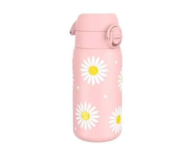 Sticla apa pentru copii Ion8 Daisies, inox, 400ml