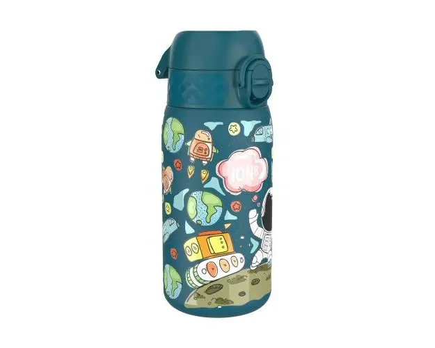 Sticla apa pentru copii Ion8 Space, inox, 400ml