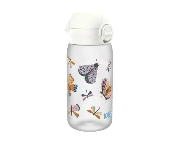Sticla apa pentru copii Ion8 Butterflies, recyclon, 350ml