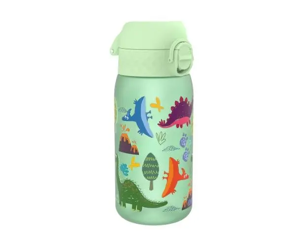 Sticla apa pentru copii Ion8 Dinosaurs, recyclon, 350ml
