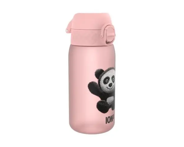 Sticla apa pentru copii Ion8 Panda, recyclon, 350ml