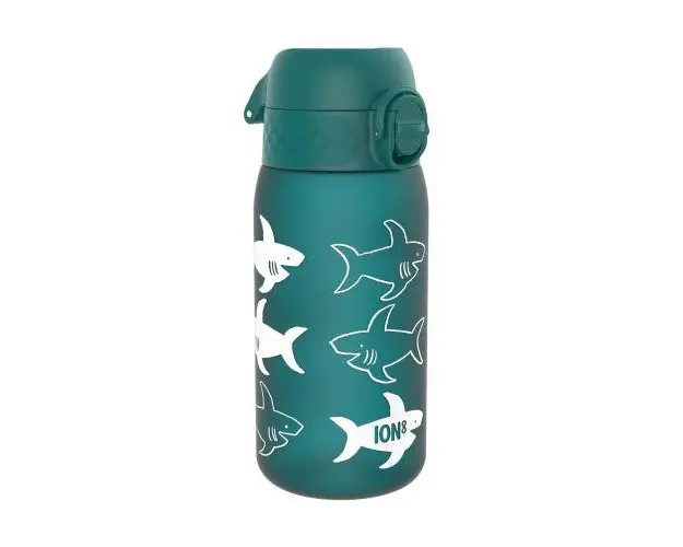 Sticla apa pentru copii Ion8 Shark, recyclon, 350ml