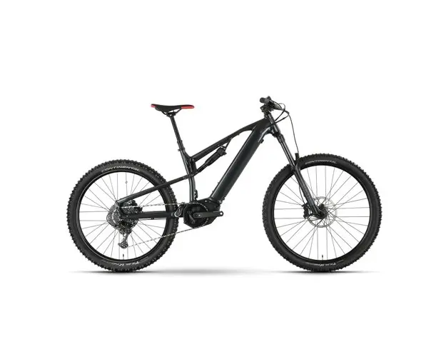 Bicicleta Electrica Full Suspension Raymon TrailRay 160E 7.0, roti 29 Inch, L, 9 viteze, motor 250W, autonmie 100km (Gri)