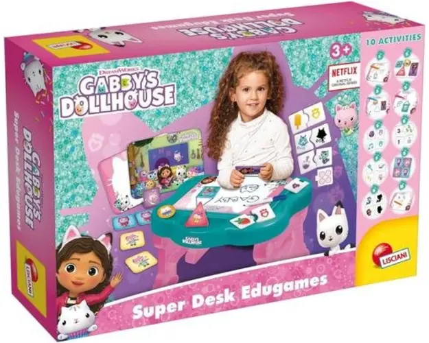 Masuta cu activitati Lisciani Gabby's Dollhouse