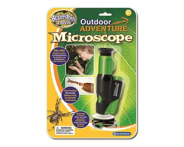 Microscop portabil cu LED