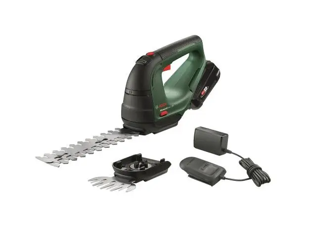 Foarfeca electrica pentru gard viu si arbusti Bosch AdvancedShear 0600857000, Lama 20 cm