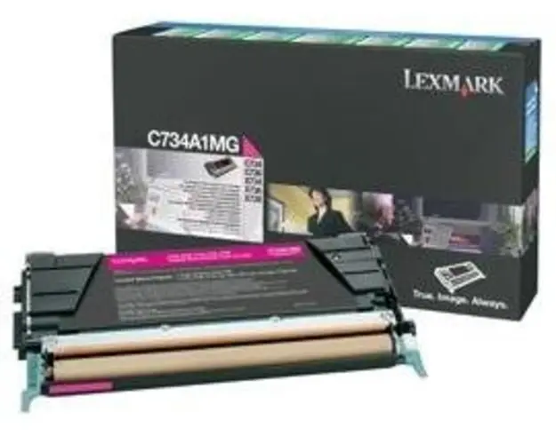 Toner Lexmark C734A1MG (Magenta - program return)