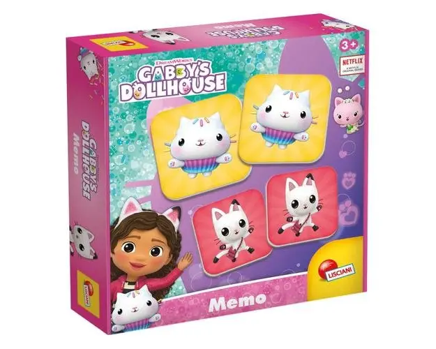 Joc de memorie Lisciani Gabby's Dollhouse