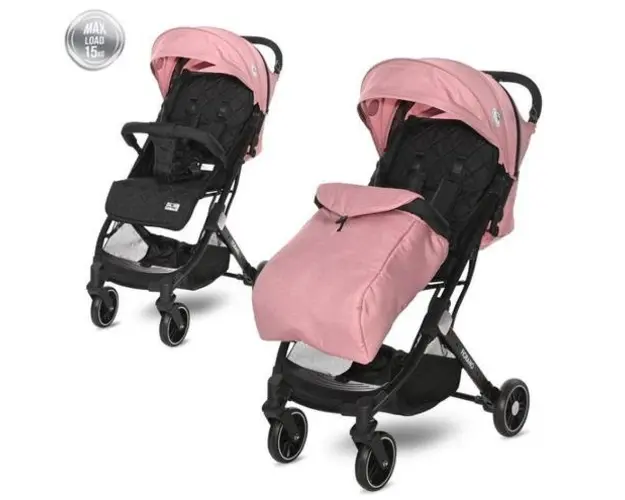 Carucior sport Lorelli Fiorano, 0-15 kg, 0-3 ani (Rose Quartz)