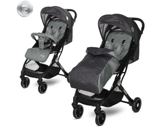 Carucior sport Lorelli Fiorano, 0-15 kg, 0-3 ani (Trooper Grey)