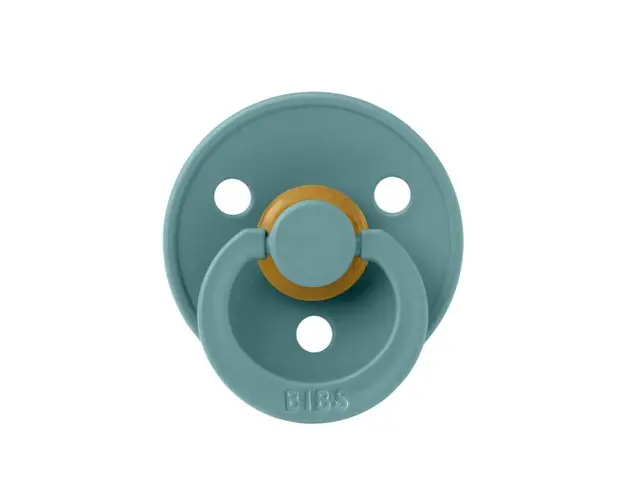 Suzeta Colour Latex BIBS Island Sea, tetina rotunda, 0 luni +