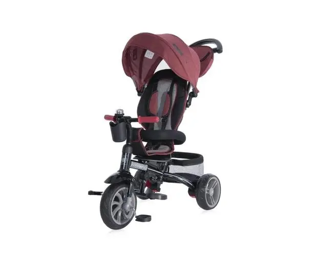 Tricicleta Lorelli Rocket, 1-3 ani, maxim 20 kg, Rosu/Negru