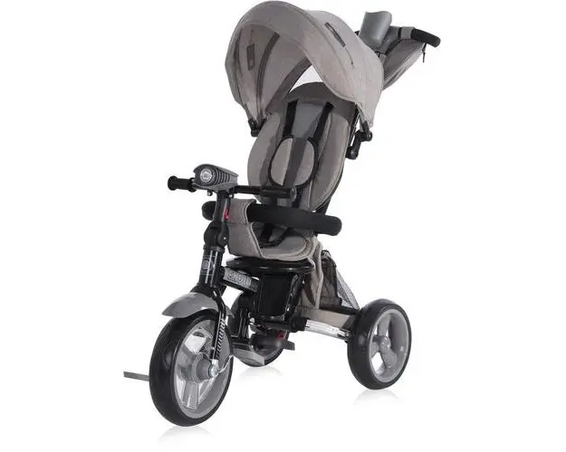 Tricicleta Lorelli ENDURO Grey Luxe, cu muzica si lumini 