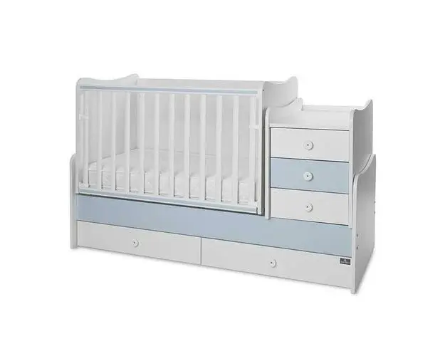 Mobilier Lorelli Maxi Plus, 70x160 cm, transformabil (Alb)