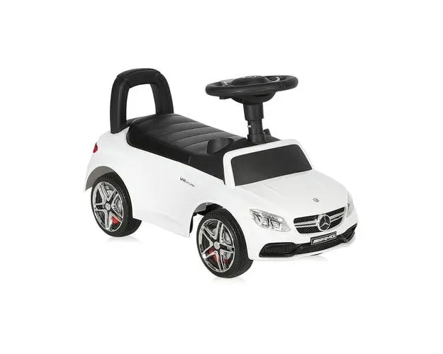 Masinuta model licentiat Lorelli Mercedes Coupe, muzica si sunete (Alb)