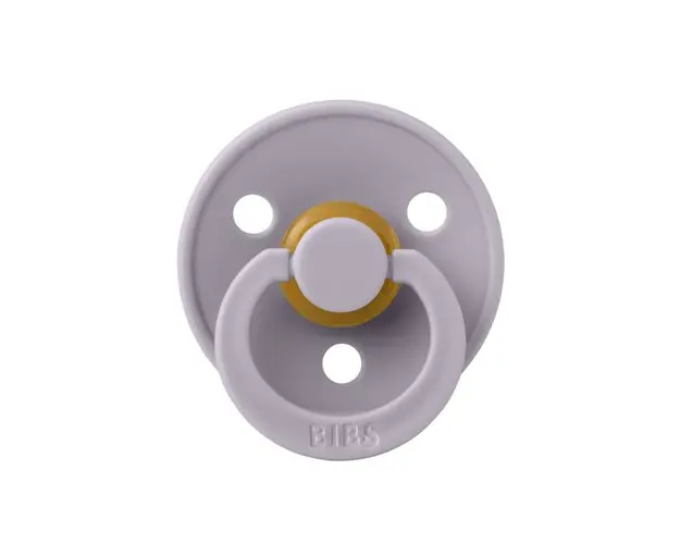 Suzeta Colour Latex BIBS Fossil Grey, tetina simetrica, 0 luni +