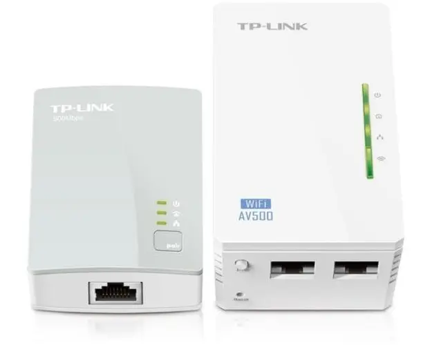 Kit 2 adaptoare Powerline Extender WiFi TP-LINK TL-WPA4220KIT