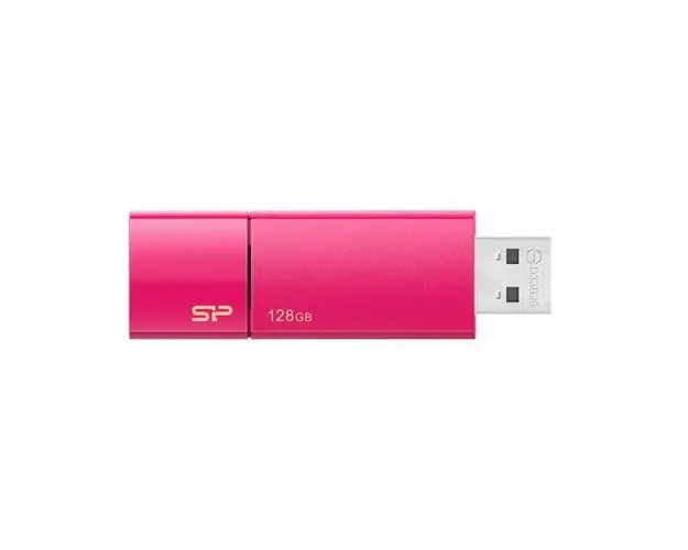 Stick USB Silicon Power Blaze B05, 128GB, USB 3.2 (Roz)