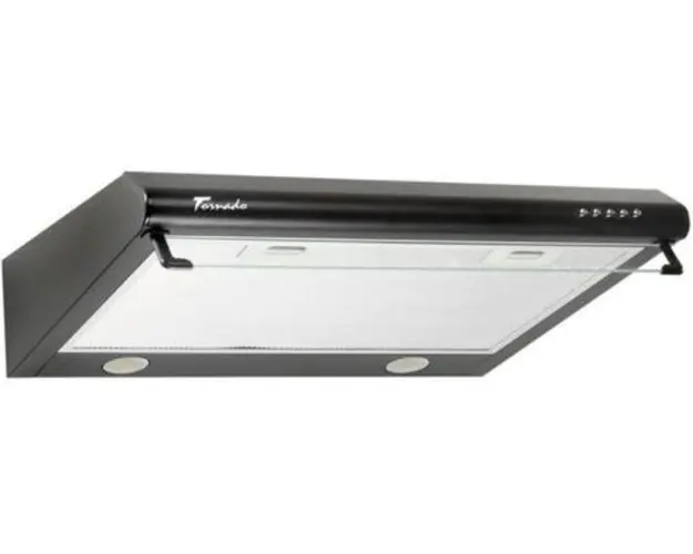 Hota traditionala Tornado Bona 20 (50), 2 Motoare, 560 m3/h, Filtru anti-grasimi, Clasa D, 50 cm (Negru)