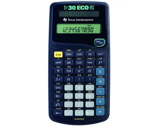 Calculator stiintific Texas Instruments TI-30RS eco, 10 digiti