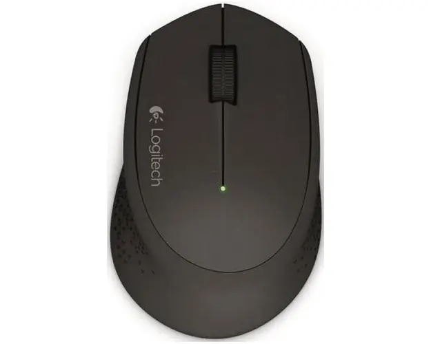 Mouse Wireless Logitech M280, 1000 DPI, USB (Negru)