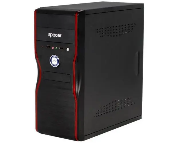 Carcasa Spacer MERCURY, 450W (Neagra)