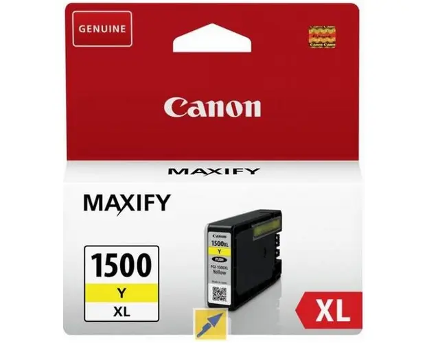 Cartus Canon PGI-1500XL Y, 935 pagini (Galben)