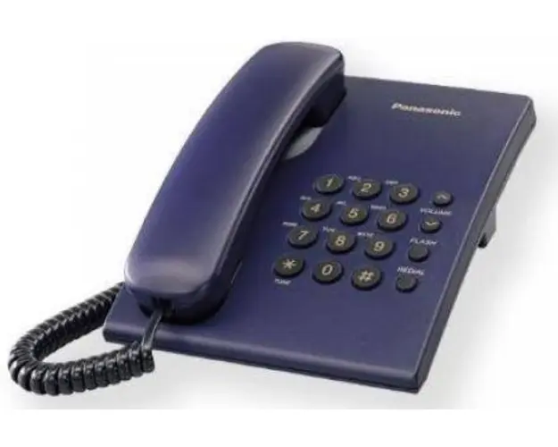 Telefon Fix Panasonic KX-TS500FXC (Albastru)