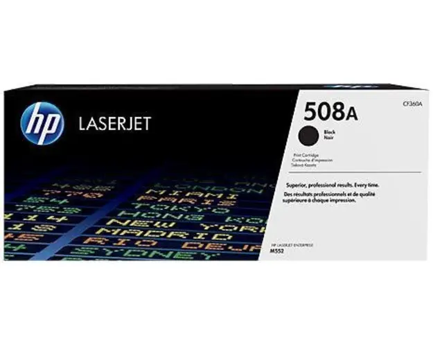Toner HP LaserJet 508A, 6000 pagini (Negru)