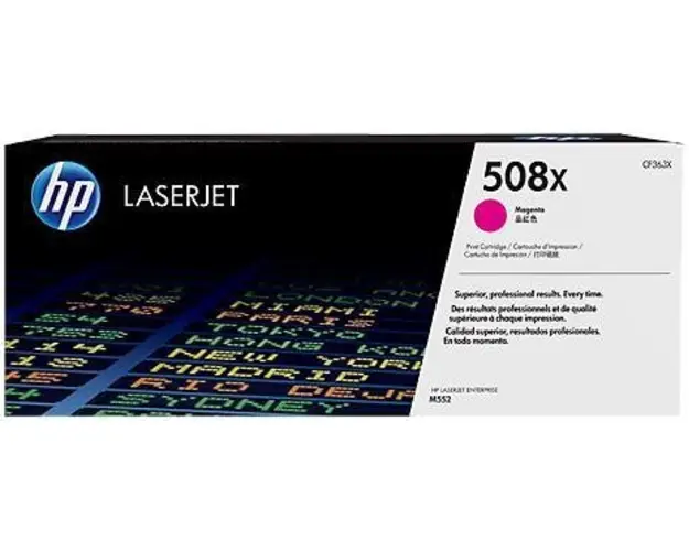 Toner HP LaserJet 508X, 9500 pagini (Magenta XL)