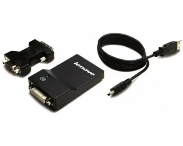 Adaptor Lenovo 0B47072 USB 3.0 la DVI/VGA